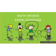 مراجعة REVIEW EXAM COVERAGE الرياضيات المتكاملة الصف الثالث - بوربوينت