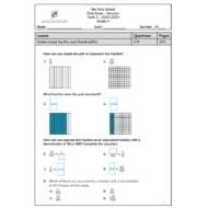 مراجعة Final Exam Revision الرياضيات المتكاملة الصف الرابع