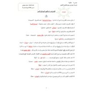 اللغة العربية أوراق عمل اختيار من متعدد (قلم زينب) للصف الثان عشر مع الإجابات