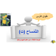 حل درس التسماح لغير الناطقين بها الصف الأول مادة اللغة العربية - بوربوينت