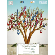اللغة العربية أوراق عمل (خطة علاجية) لغير الناطقين بها للصف الثاني - السادس