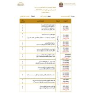 الخطة الفصلية الفصل الدراسي الثاني 2020-2021 الصف الخامس مادة اللغة العربية