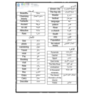 اللغة العربية معاني المفردات لغير الناطقين بها للصف الخامس