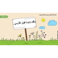 التجريد الشفوي والكتابي اليعسوب القوي اللغة العربية الصف الأول - بوربوينت