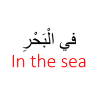 اللغة العربية بوربوينت (في البحر) لغير الناطقين بها للصف الثالث