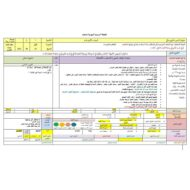 الخطة الدرسية اليومية تقرير بحثي اللغة العربية الصف الثامن