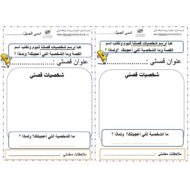 أوراق عمل حرف الميم اللغة العربية الصف الأول - بوربوينت
