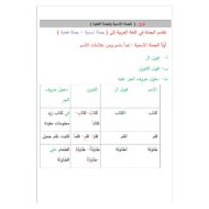 شرح الجملة الاسمية والجملة الفعلية اللغة العربية الصف الخامس