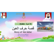 قصة حرف العين لغير الناطقين بها الصف الأول مادة اللغة العربية - بوربوينت