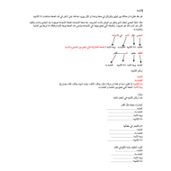 اللغة العربية ورقة عمل (التشبيه البليغ) للصف التاسع