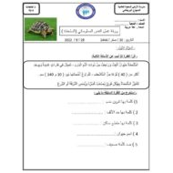 ورقة عمل السلحفاة اللغة العربية الصف الثاني