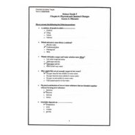 العلوم المتكاملة أوراق عمل (Mixtures) بالإنجليزي للصف الخامس مع الإجابات