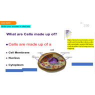 درس cell investigation العلوم المتكاملة الصف السادس - بوربوينت
