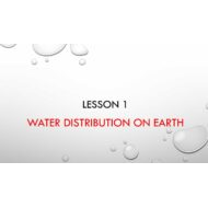 درس water distribution on earth العلوم المتكاملة الصف الخامس - بوربوينت