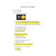 حل أوراق عمل مراجعة بالإنجليزي الصف السادس مادة العلوم المتكاملة