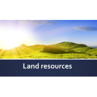 العلوم المتكاملة بوربوينت درس (Land resources) بالإنجليزي للصف السادس