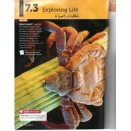 العلوم المتكاملة أسئلة الكتاب (استكشاف الحياة) بالإنجليزي للصف السادس مع الإجابات