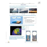 حل ورقة عمل Weather Patterns العلوم المتكاملة الصف السادس
