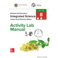 العلوم المتكاملة دليل الأنشطة المختبرية (Activity Lab Manual) بالإنجليزي الفصل الدراسي الثاني للصف الثامن