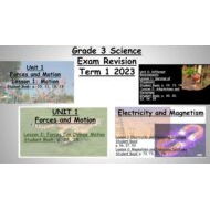 مراجعة Exam Revision العلوم المتكاملة الصف الثالث Inspire