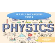 حل أسئلة هيكلة امتحان الفيزياء الصف الحادي عشر