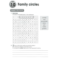 اللغة الإنجليزية كتاب النشاط (Family circles) الفصل الثالث للصف الرابع