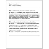 مراجعة Samples of Writing اللغة الإنجليزية الصف الثامن Access