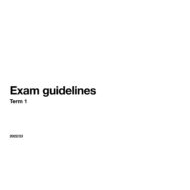 مذكرة Exam guidelines العلوم المتكاملة الصف الثامن Inspire