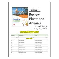 مذكرة مراجعة اللغة العربية الصف الثاني
