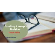 مراجعة عامة Reading & maze Revision اللغة الإنجليزية الصف الثامن Elite - بوربوينت