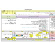 الخطة الدرسية اليومية مع والدي اللغة العربية الصف السابع