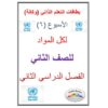تحضير الوحدة الثالثة في اللغة العربية للصف السابع الفصل الأول