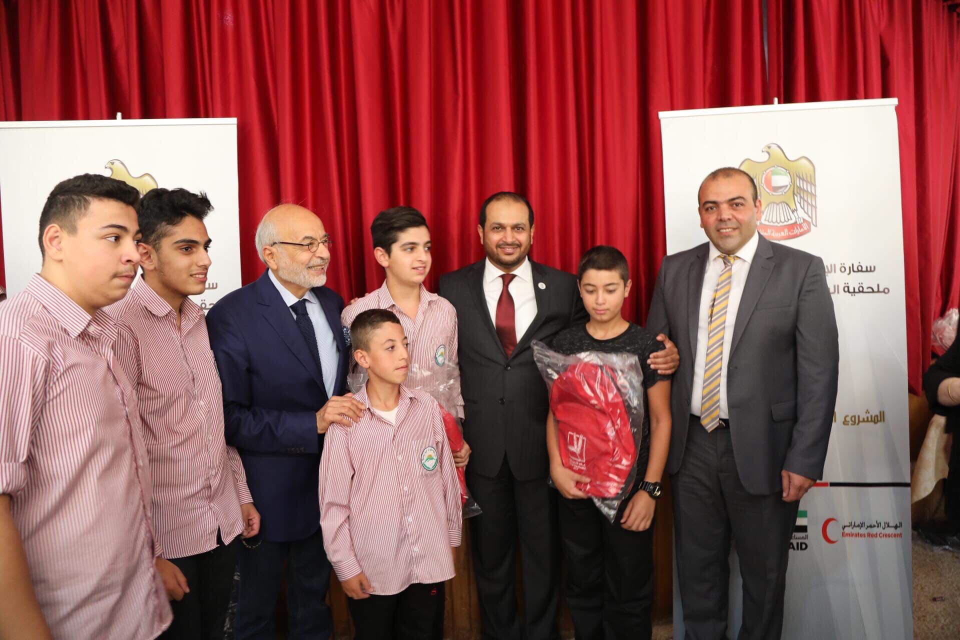 انطلاق المشروع الإماراتي "العودة إلى المدارس" في لبنان