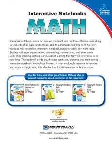 كتاب تعليم الرياضيات interactive notebooks math 1