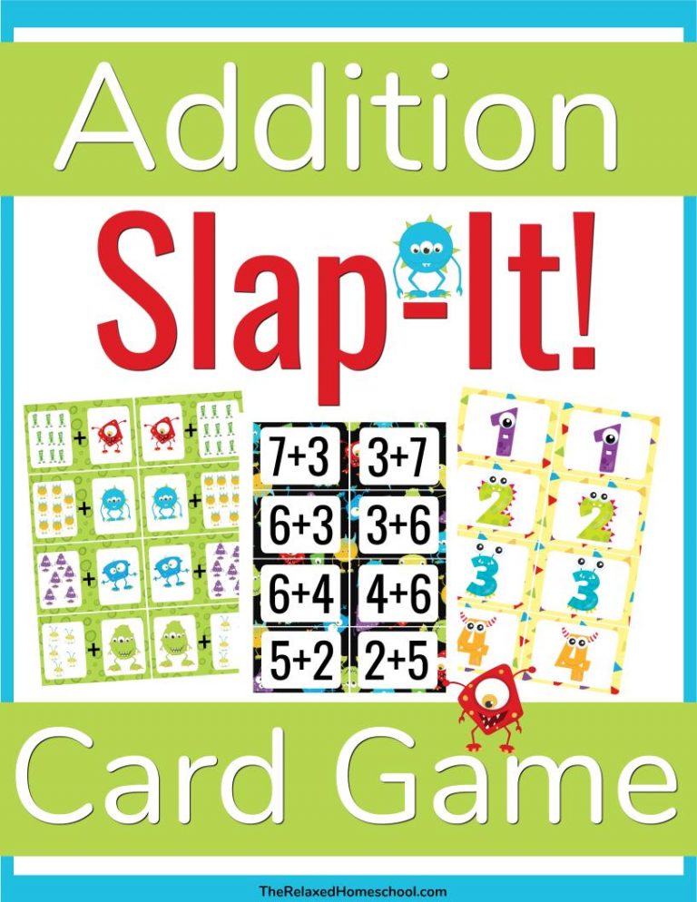 مذكرة Math لعمليات الجمع البسيطة addition slap-it