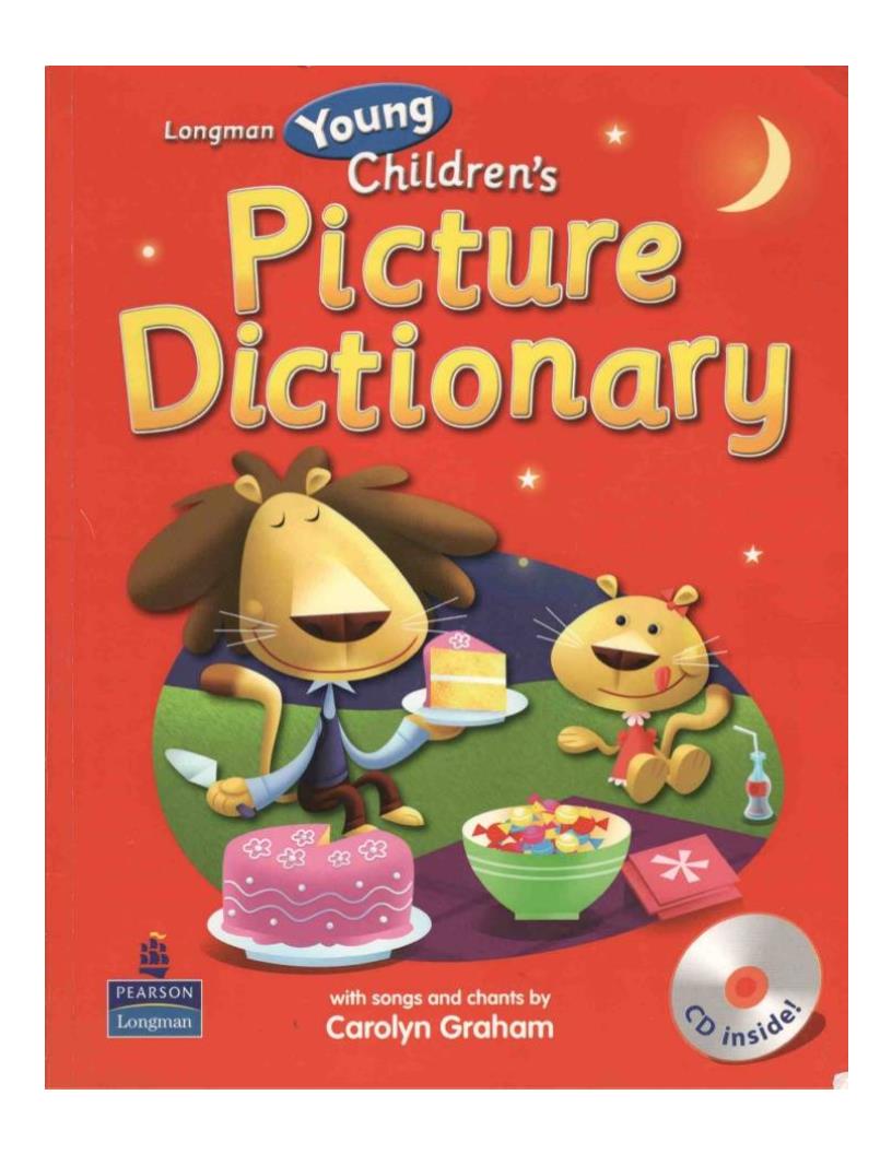 Picture Dictionary القاموس المصور بالانجليزية للاطفال - المعلمة أسماء