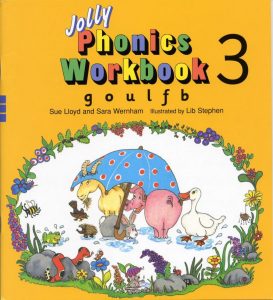 كتاب Jolly Phonics Workbook 3 In Print Letters G O U L F B