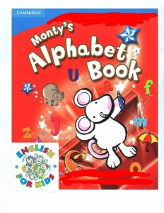 Montys Alphabet Book مذكرة لتعليم اللغة الانجليزية