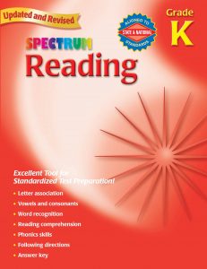 Spectrum Reading Grade Kindergarten