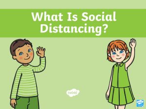 What Is Social Distancing For COVID-19