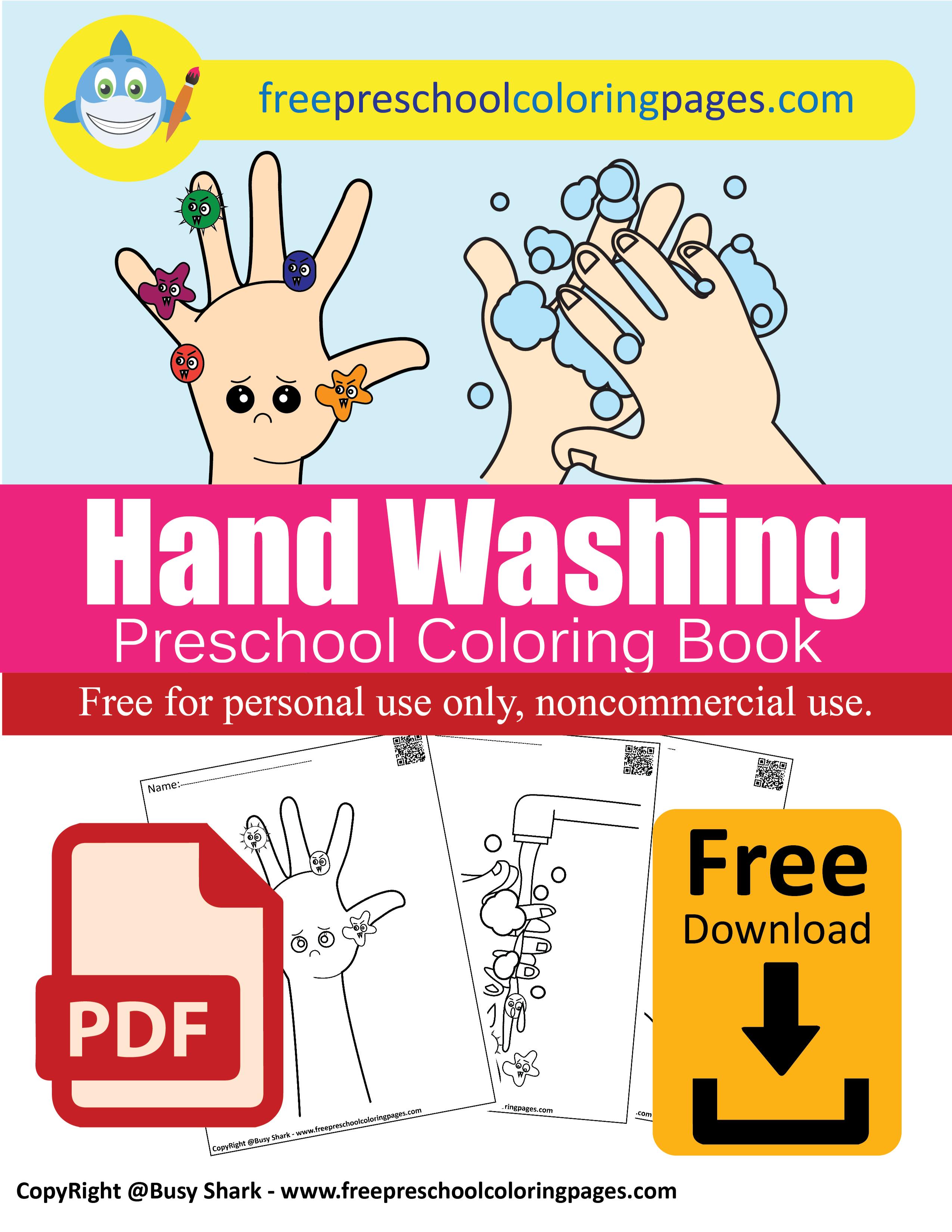 نشاط تلوين Hand Washing لتوعيةنشاط تلوين Hand Washing لتوعية الاطفال من الجراثيم الاطفال من الجراثيم