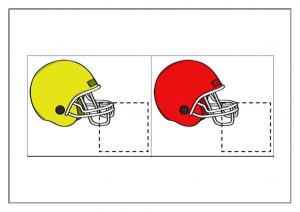 نشاط مطابقة الكرة مع اللاعب حسب اللون للأطفال لتمييز الألوان