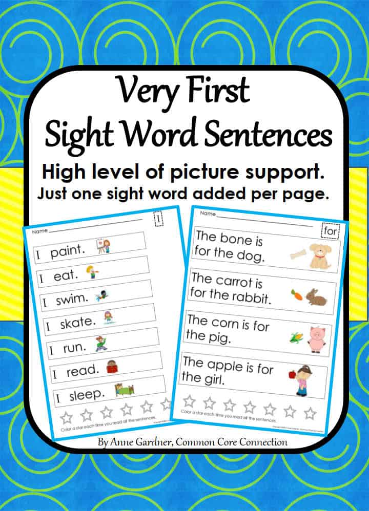  Sight Words Sentence 