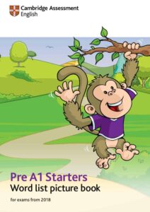 Pre A1 Starters Word list picture book for Kids