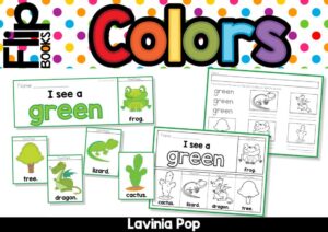 Colors Flip Books لتنمية مهارة الإنشاء لدى الأطفال بطريقة بسيطة
