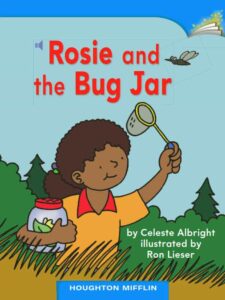 قصة Rosie and the bug jar لتعليم الأطفال القراءة والكتابة