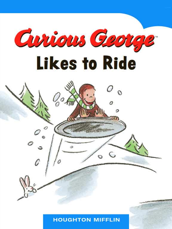 Curious George Likes To Ride قصة مصورة لتعليم الأطفال