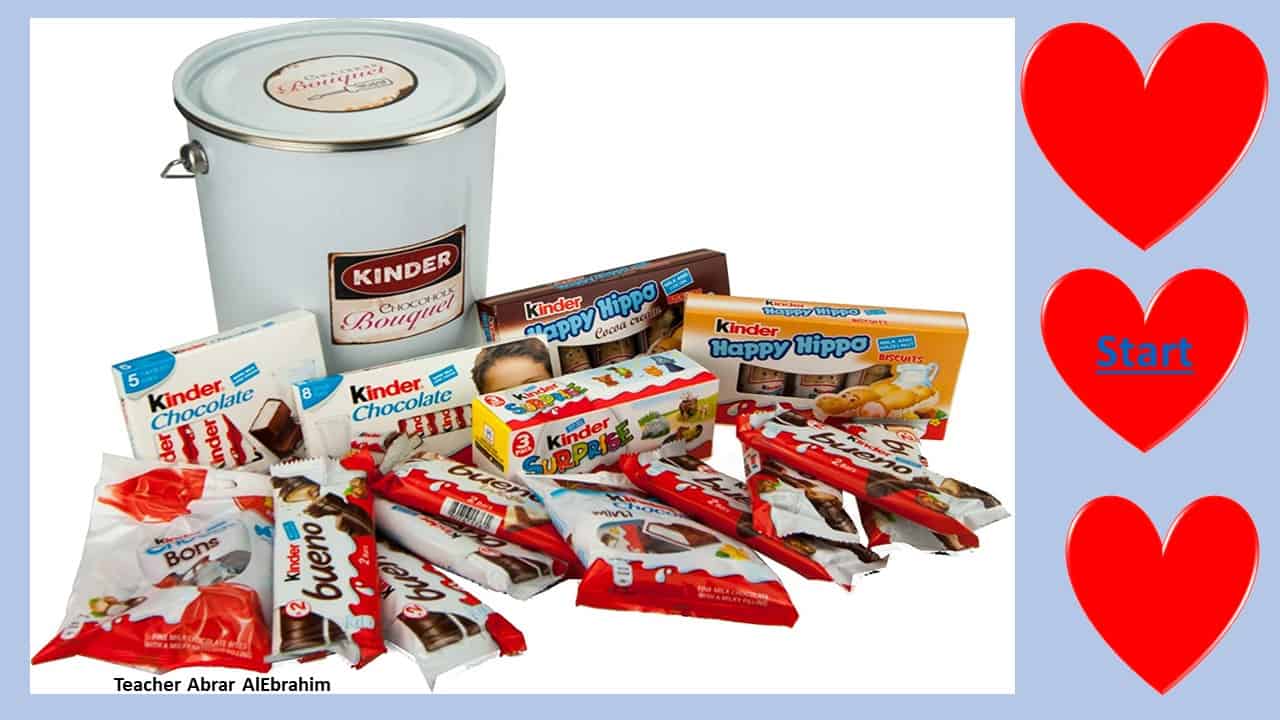 قالب Kinder game بوربوينت أسئلة ذات خيار متعدد