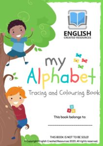 My Alphabet tracing and coloring book