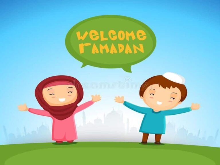 الأحاديث النبوية لتعليم الأطفال الأفعال الحسنة والأفعال السيئة في رمضان